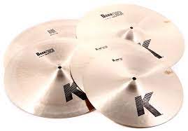 Zildjian K Cymbal Set 14 16 20 Inch With Free 18 Inch Dark Crash Cymbals Zildjian Cymbals Best Drums