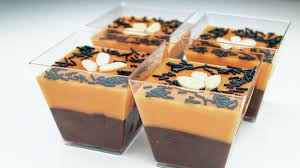 Pudding squares easy dessert recipes light corn syrup, toasted oat cereal, chocolate pudding mix, creamy peanut butter shockingly rich chocolate truffle pudding donnarao pudding, full fat coconut milk, macadamia nuts, unsalted butter and 5 more Chocolate Caramel Dessert Cup Easy Dessert Recipe Yummy Dessert Youtube