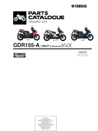 Maybe you would like to learn more about one of these? Parts Catalogue Yamaha Nvx Screw Valve