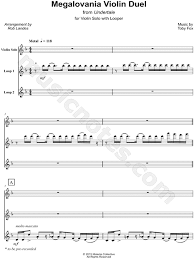 If you have suggestions for pieces we do not have, let us know. Rob Landes Megalovania Violin Duel Sheet Music Violin Solo In D Minor Download Print Sku Mn0192377