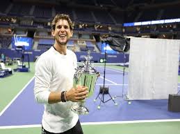 The us open trophy is one of the most coveted awards in golf and is given to the winner of the united states open championship golf tournament. Us Open Dominic Thiem Defeats Alexander Zverev To Win Men S Singles Titles