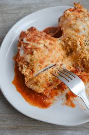 Chunky marinara sauce and fresh melting mozzarella cheese toppings make this air fried chicken parmesan hard to resist. Keto Chicken Parmesan Air Fryer Recipe For Frying Out Loud