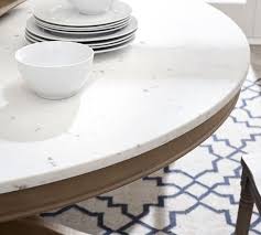 Great savings & free delivery / collection on many items. Alexandra Round Marble Pedestal Dining Table Pottery Barn