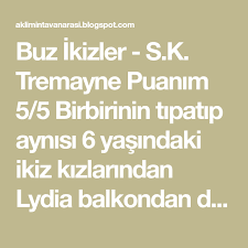 Buz Ikizler S K Tremayne Puanim 5 5 Birbirinin Tipatip Aynisi 6 Yasindaki Ikiz Kizlarindan Lydia Balkondan Duserek Olunce Sarah V Ikizler Kitap Okuma