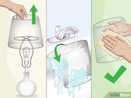 3 Ways To Paint Glass Lamp Shades Wikihow