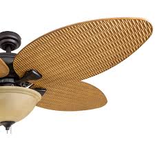 Hunter real wicker fan blades in dark antique wicker with weathered bronze blade irons for the weathered bronze classic original or in creme wicker with white blade irons for the white classic original. Honeywell Ceiling Fans 50507 01 Palm Island 52 Inch Tropical Ceiling Fan With Tuscan Bowl Light Indoor Outdoor Five Leaf Wicker Blades Sandstone Ceiling Fans Accessories Tools Home Improvement Fcteutonia05 De