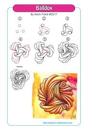 Balldox By Karin Frank Png Zentangle Patterns Zentangle Tangle Patterns
