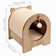 Vesper Minou Bench Cat Scratcher Petbarn Cat Scratcher Cardboard Cat House Pet Furniture
