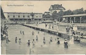 Das Seebad Mariendorf An Der Sueseite Der Ullsteinstrasse In Tempelhof War Eine Der Schoensten Und Groessten Badea Historische Fotos Berlin Geschichte Berlin