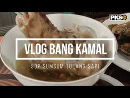 Resep sup tulang kaki sapi. Vlog Bang Kamal Icip Icip Kelezatan Sop Sumsum Tulang Sapi Palembang Youtube