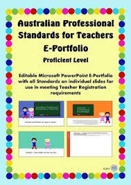 Australian Professional Standards For Teachers E Portfolio Ppt Proficient Level Lead Teacher Teaching Portfolio Teacher Portfolio
