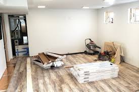 Laminate feels hard underfoot so the underlayment should be included which gives. Basement Family Room Flooring Reality Daydream