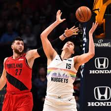 Jokic's gaudy stats, rare skill set land kia mvp. Nikola Jokic Pays Tribute To Jusuf Nurkic After Blazers Nuggets Game 6 Blazer S Edge