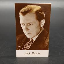 1936 C&T Bridgewater Radio Stars #16 Jack Payne Rare Vintage Photo Card