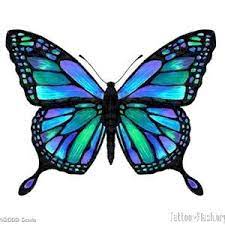 This Is Seriously So Cute Shop Denim At Heart S Listings On Poshmark Join With Code Colorful Butterfly Tattoo Blue Butterfly Tattoo Unique Butterfly Tattoos
