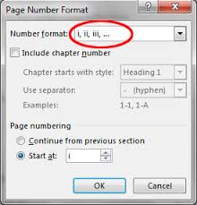 Hasil gambar untuk PAGE NUMBER FORMAT