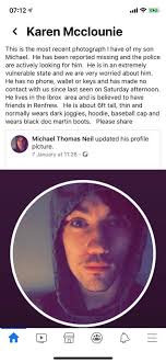 Update: FOUND! My friends son has gone missing in the Glasgow area. Please  keep an eye out. He is very vulnerable and been going through a rough time. 