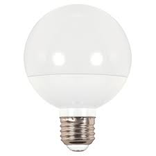 Satco S9202 6w Dimmable 4000k Led G25 Globe Replacement Light Bulbs With White Finish 4000k Cool White Led Vanity And Home Lighting Bulbs At Green Electrical Supply