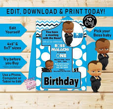 Black Boss Baby Decorations Party City Boss Baby African American Birthday Invitation Light Skin Boss Baby Boss Baby Baby Birthday Party Boy Baby Birthday Invitations Baby Boy 1st Birthday Party