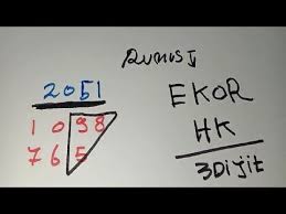 Rumus Mencari Angka Main 3dijit Hongkong 2020 Wajip Joss Youtube Belajar Menghitung Matematika Kelas Satu Permainan Angka