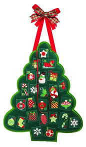 Christmas Tree Advent Calendar Decorative Felt Door Hanger Christmas Tree Advent Calendar Christmas Advent Christmas Advent Calendar
