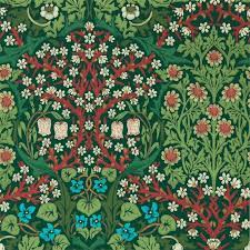 パネル ロング版 3枚セット 壁紙使用「ブラックトーン blackthorn. William Morris Amp Co Blackthorn 216962 Wallpaper Autumn Your Stylish Home