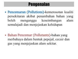 Berikut adalah kesan pencemaran udara terhadap alam sekitar daisyteacher. Kesan Pencemaran Alam Sekitar