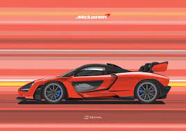 Mclaren Senna Tutorial Create Vector With Adobe Illustrator Mclaren Senna Sports Car Wallpaper