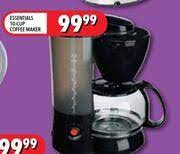 Then pour the solution into your coffee maker, boil your coffee maker. Special Essentials 10 Cup Coffee Maker Www Guzzle Co Za