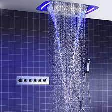 Below are some of our favorite shower systems we have are you still wondering what are the best shower systems available? Hand Shower Shower Head Shower Head With Hand Held Spray Bathroom Fixture Shower System Ceiling Mounted Multi Function Spray Waterfall Spa Massage High Flow Constant Temperature Steering Buy Online At Best Price In Uae