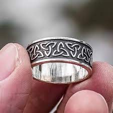 Check spelling or type a new query. Skull Vikings Sterling Silver Viking Triquetra Ring Wedding Band Skullvikings
