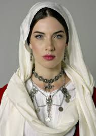 Traditional clothes. Oxi Day in Crete.