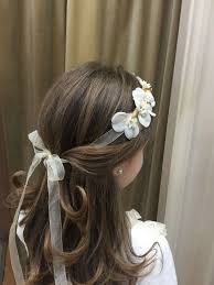 فورم شعر أطفال للمدرسة تسريحات شعر أطفال للعيد فوتوجرافر First Communion Hairstyles Communion Hairstyles Long Hair Girl