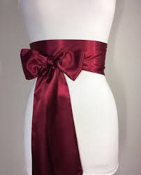 Burgundy Sash Burgundy Satin Sash Maroon Sash Holiday Sash Etsy In 2020 Bridal Sash Bridesmaid Sash Belt Satin Sash