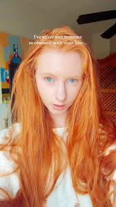 Woman Longest Red Hair
