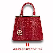 Yilbasihediyesi Yeniyil Flo Deri Canta
