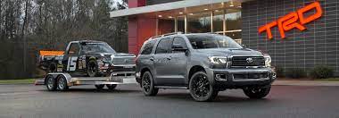 In the 2020 toyota sequoia lineup, sr5, trd sport and limited models with rwd offer the most in towing power with a maximum towing capacity of 7,400 lbs. How Many Pounds Can The 2018 Toyota Sequoia Tow Western Slope Toyota