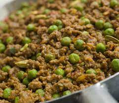 Indian Chili Keema With Peas Recipe Food Republic Pea Recipes Indian Beef Recipes Keema Recipes