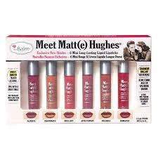 Thebalm Meet Matte Hughes Mini Kit V2 Introducing The Meet Matt E Hughes Mini Set From Thebalm Cosmetics Featu Meet Matte Hughes Liquid Lipstick Meet Matte