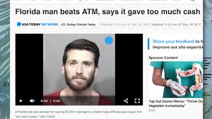 Florida Man Birthday Why Google Search Challenge Has Gone Viral Florida Man Meme Bizarre Stories Story Video