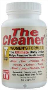 The Cleaner Body Detox Capsules Women S Formula 7 Day 52 Ct Healthy Drinks Detox The Cleaner Detox Pills Detox Pills