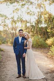 Aisle Style Don T Forget The Groom Wedpics Blog Blue Tuxedo Wedding Bush Wedding Wedding Suits