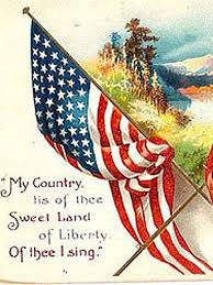 The Land Of The Free And The Home Of The Brave Meaning Daughter Of The Golden West Flag Day Holiday Images Picture Banner God Bless America