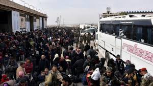 Image result for families fleeing the syrian war