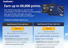 Southwest premier business card — snapshot. Southwest 60 000 Points Signup Bonus On All Four Versions Ending 1 9 19 Doctor Of Credit