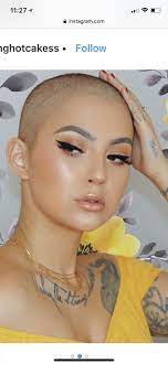 So Pretty Buzzed Hair Women Bald Head Women Buzzed Hair