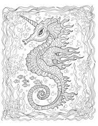 Zendoodle Coloring Under The Sea Deborah Muller Macmillan Mandala Coloring Pages Coloring Pages Animal Coloring Pages