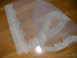 ¡gracias eleni kountouri por los mejores globos! Antiguo Velo De Novia De Tul Y Encaje Comprar Complementos Vintage En Todocoleccion 32121039