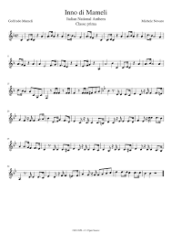Italian national anthem name translations il canto degli italiani; Inno Di Mameli Sheet Music For Clarinet In B Flat Solo Download And Print In Pdf Or Midi Free Sheet Music For Fratelli D Italia By Michele Novaro Musescore Com