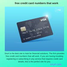 These mastercard credit card numbers validate as real credit cards. Free Credit Card Numbers That Work By Jackyeline46 On Deviantart